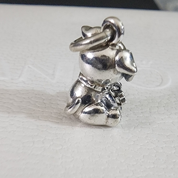 Labrador Puppy Dog Dangle CharmSterling silver - Picture 4 of 7
